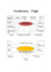 Daily Routine - vocabulary