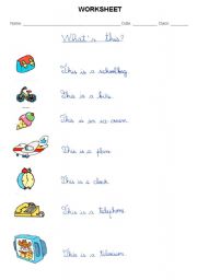 English worksheet: vocabulary