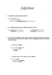 English worksheet: Adjectives and Degrees