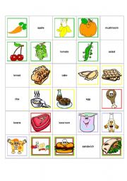 English Worksheet: flashcards