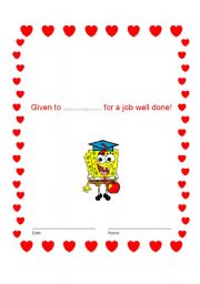 English Worksheet: class form