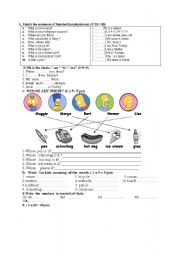 revision of   beginner grammar