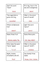English Worksheet: Puzzle Trivia - part two