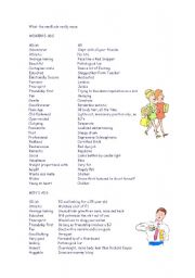 English Worksheet: ads language