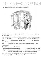 English Worksheet: SIMPLE PAST STORY GAP FILL (PART 14)