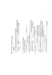 English worksheet: conditionals