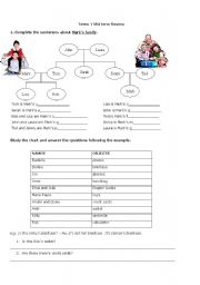 English Worksheet: Teens Review