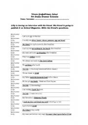 English Worksheet: -wh questions