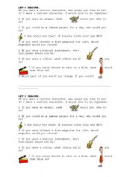 English Worksheet: Second conditional practise