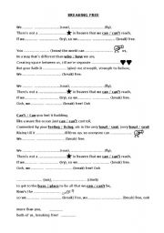 English Worksheet: Breaking Free