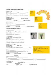 English Worksheet: Desert Rose by Sting