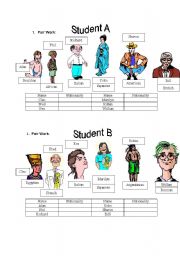 English Worksheet: Where are you from ? - Interaction