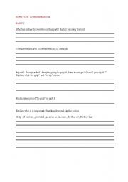 English Worksheet: GRANDMA GETS THE MEDICINE PART 3