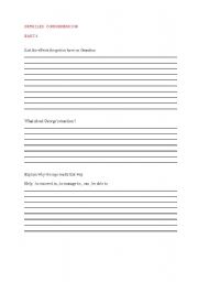 English worksheet: GRANDMA GETS THE MEDICINE PART 4