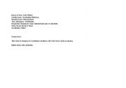 English Worksheet: Hotel Vocabulary Match