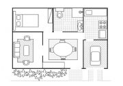 English Worksheet: Parts of the house