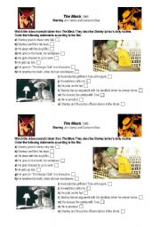 English Worksheet: The Mask