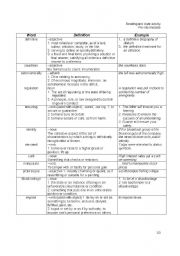 English worksheet: Tulip Industry