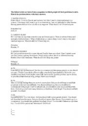 English Worksheet: should
