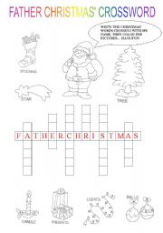 FATHER CHRISTMAS CROSSWORD