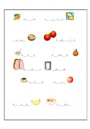 English Worksheet: Present Simple and food page 2