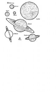 English Worksheet: solar system