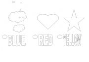 English Worksheet: Colours