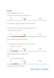English Worksheet: How do we See Past Actions