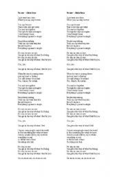 English Worksheet: Jack Johnson Worksheet