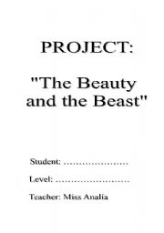 English Worksheet: Project - Beauty and the Beast