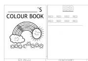 English Worksheet: colour book