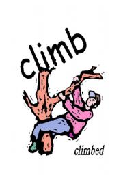 English worksheet: CLIMB