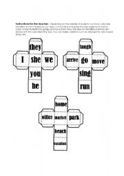 English Worksheet: Sentence formation activity