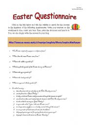 Easter Quiz