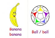 English worksheet: banana ball