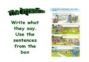 English Worksheet: Imperative