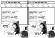 English worksheet: food