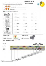 pronous and ordinals