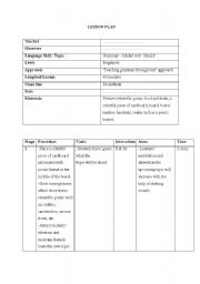 English Worksheet: a lesson plan for teaching should- part 1