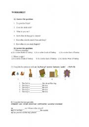 WORKSHEET