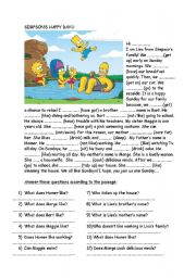 English Worksheet: present simple