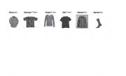 English Worksheet: Clothes` Patterns and styles