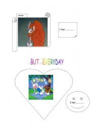 English Worksheet: How does Bugs Bunny feel?