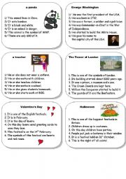 English Worksheet: Boardgame cards 3/5