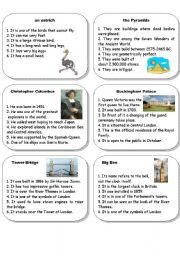 English Worksheet: boardgame cards 8