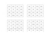 English Worksheet: Irregular verbs BINGO