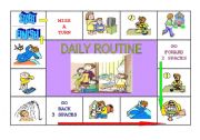 Daily Routine Board Game