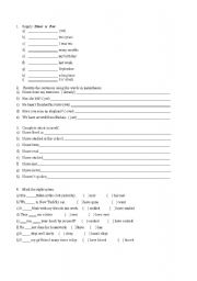 English Worksheet: Present Perfect