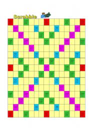 English Worksheet: Game: Scrabble