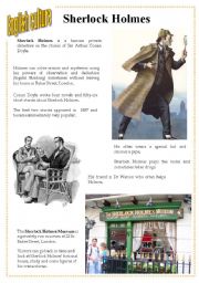 English Worksheet: English culture 3 - Sherlock Holmes